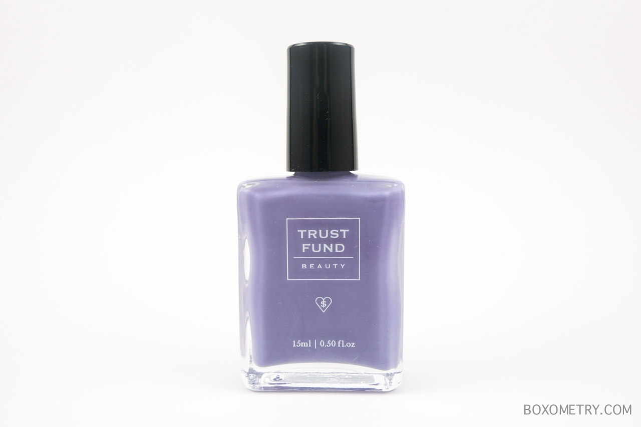 Boxometry ipsy July 2015 Review - Trust Fund Beauty Nail Polish in Elegantly Wasted