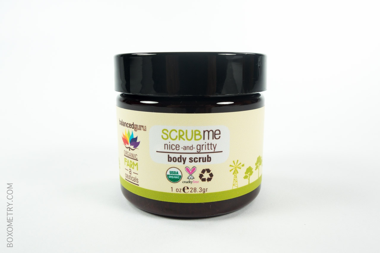 Boxometry Ipsy October 2015 Review - Scrub Me Nice and Gritty Body Scrub
