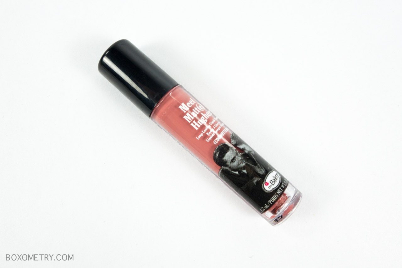 Boxometry Ipsy October 2015 Review - theBlam Meet Matt(e) Hughes Liquid Lipstick