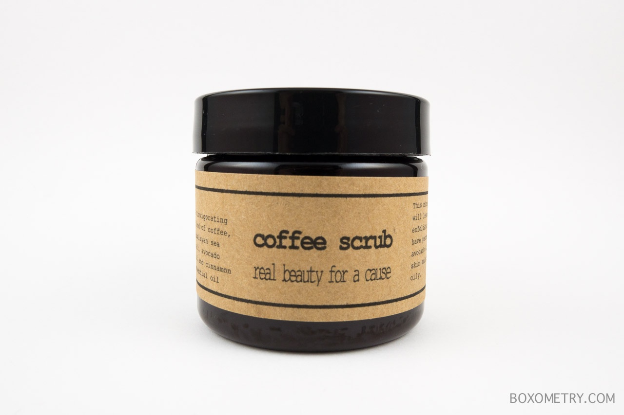 Kloverbox April 2015 Real Beauty for a Cause Coffee Scrub