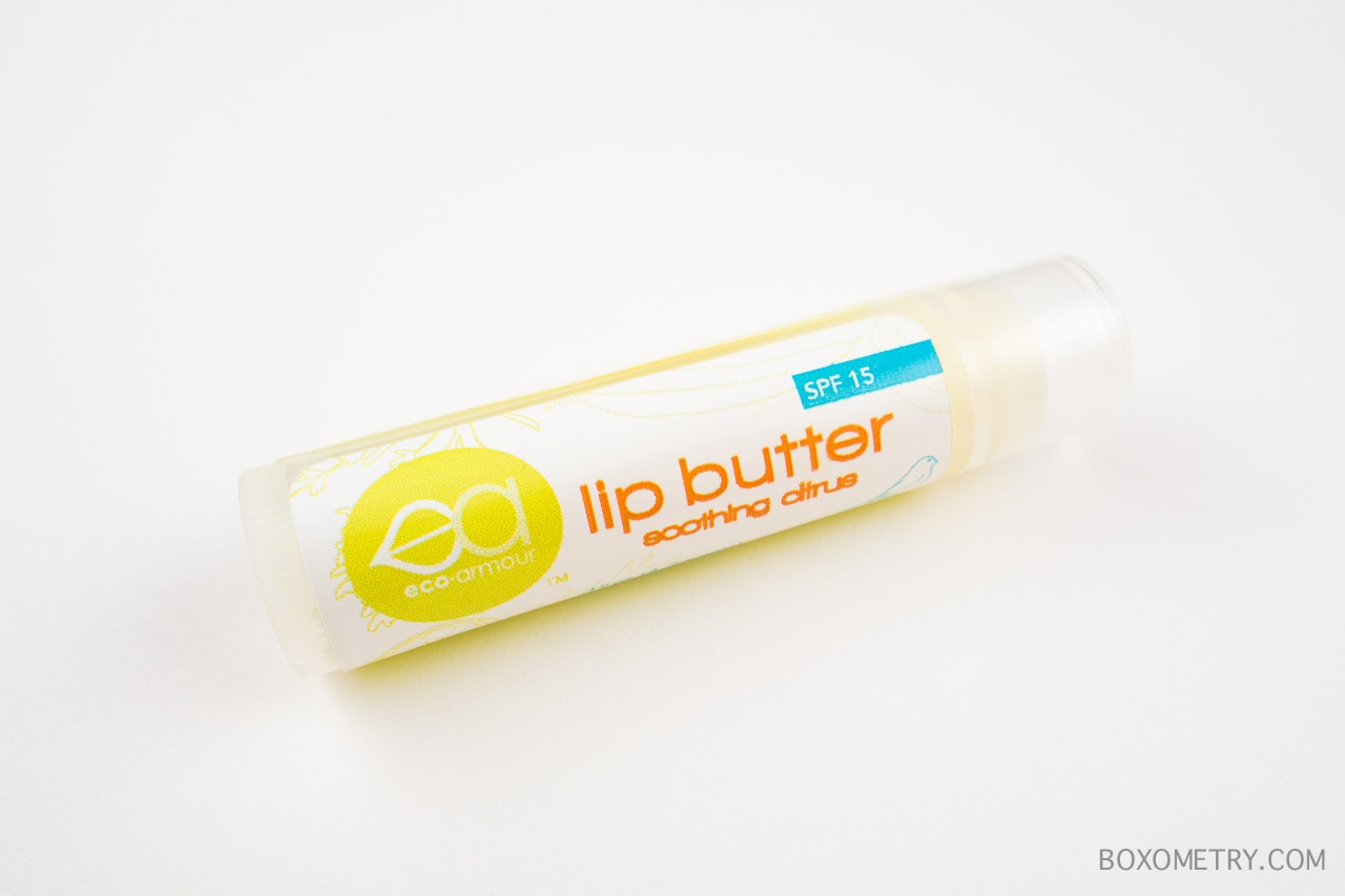 Boxometry Kloverbox May 2015 Review - Eco-armour Mango Butter Lip Balm