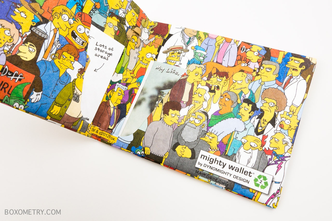 Simpsons Cast Mighty Wallet Inside