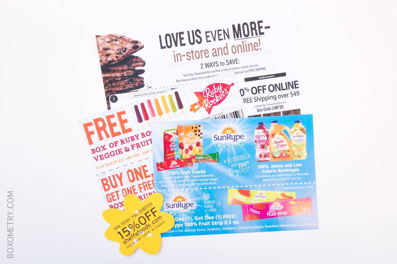 Boxometry Love With Food Tasting Box Review - Coupons