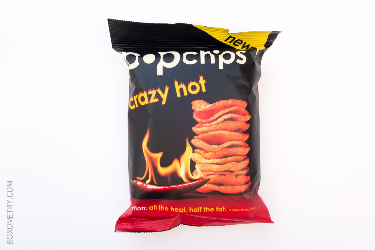 Boxometry Love With Food Tasting Box Review - Crazy Hot Popchips by Popchips