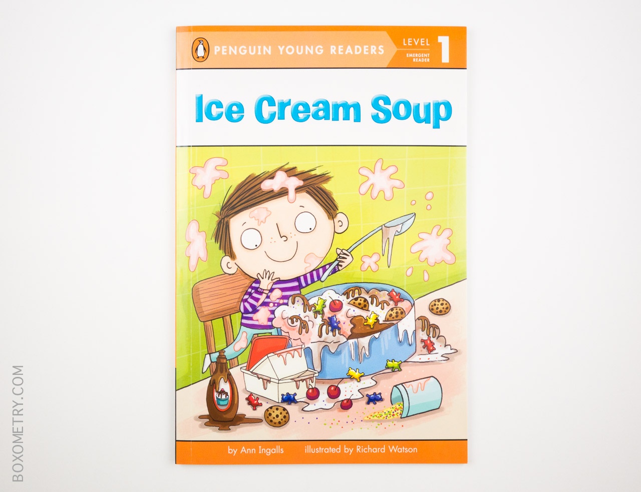 M is for Monster June 2015 Review - Week 1 Activity 1 Ice Cream Soup