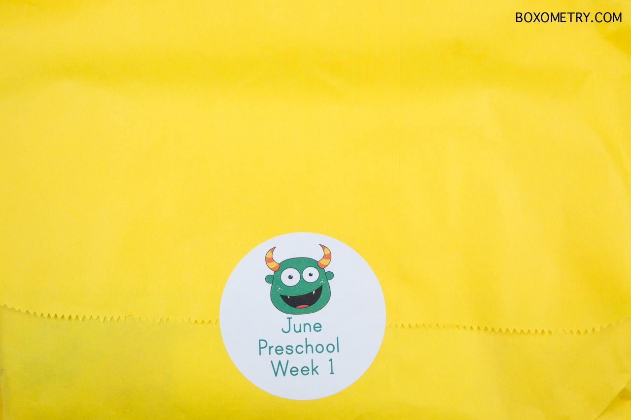 M is for Monster June 2015 Review - Week 1 Activity Pack