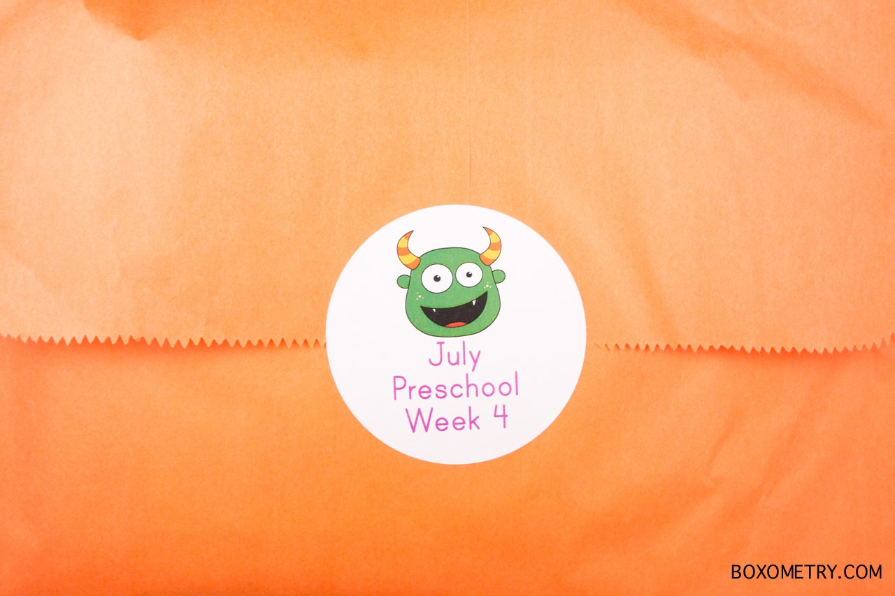 Boxometry M is for Monster July 2015 Review - Week 4 Restaurant Theme
