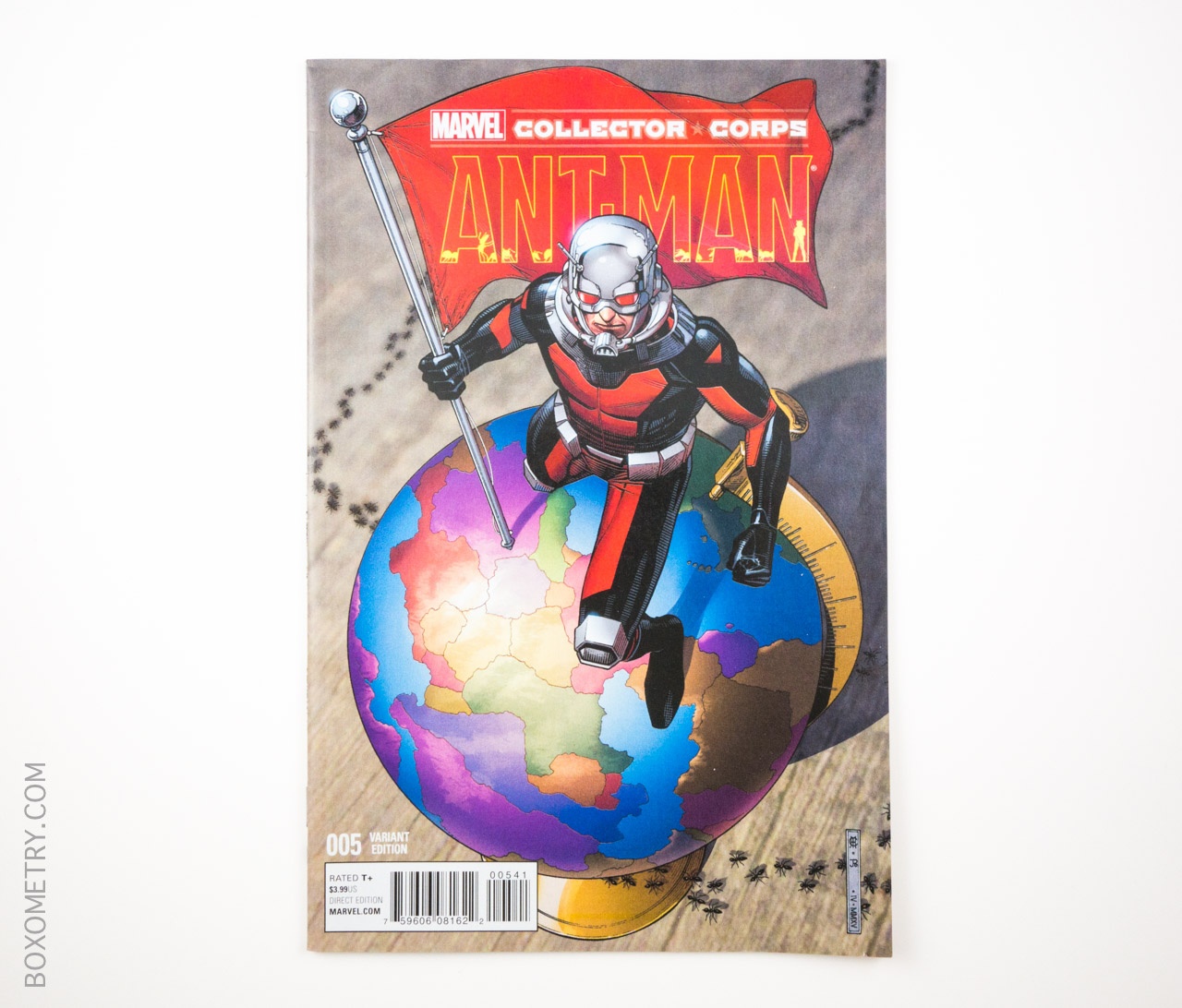 Boxometry Marvel Collector Corps June 2015 Review - Ant-Man 005 Exclusive Variant Edition