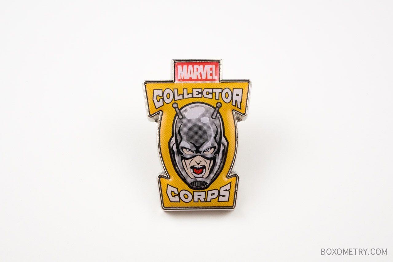 Boxometry Marvel Collector Corps June 2015 Review - Exclusive Marvel Collector Corps Pin