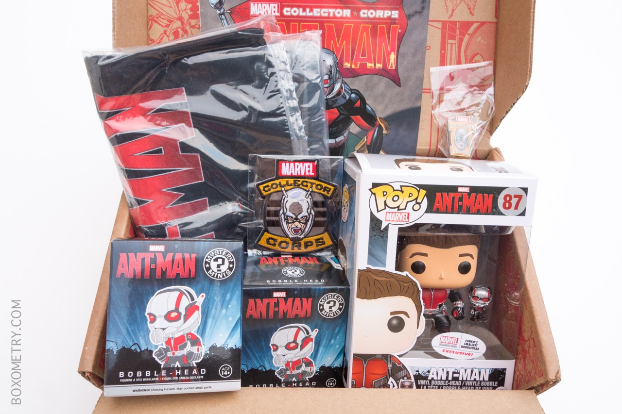 Boxometry Marvel Collector Corps June 2015 Review - Contents