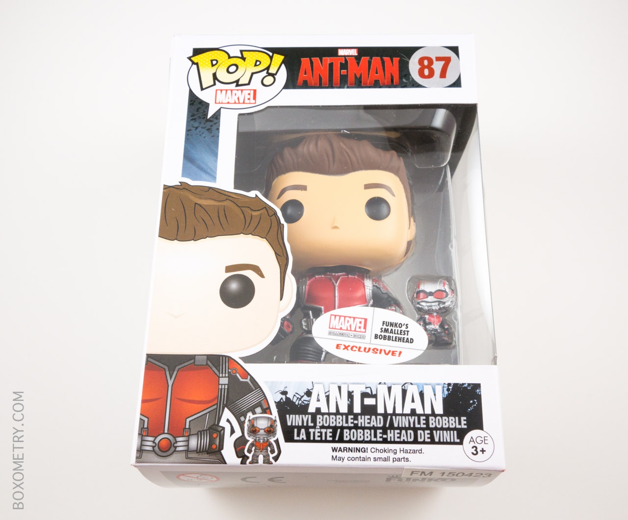 Boxometry Marvel Collector Corps June 2015 Review - Exclusive Funko POP Ant-Man Vinyl Figure