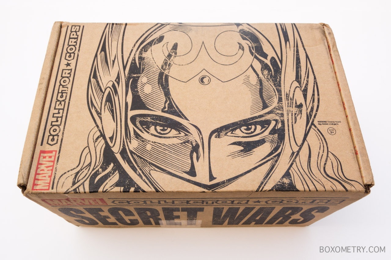 Boxometry Marvel Collector Corps August 2015 Review - Box