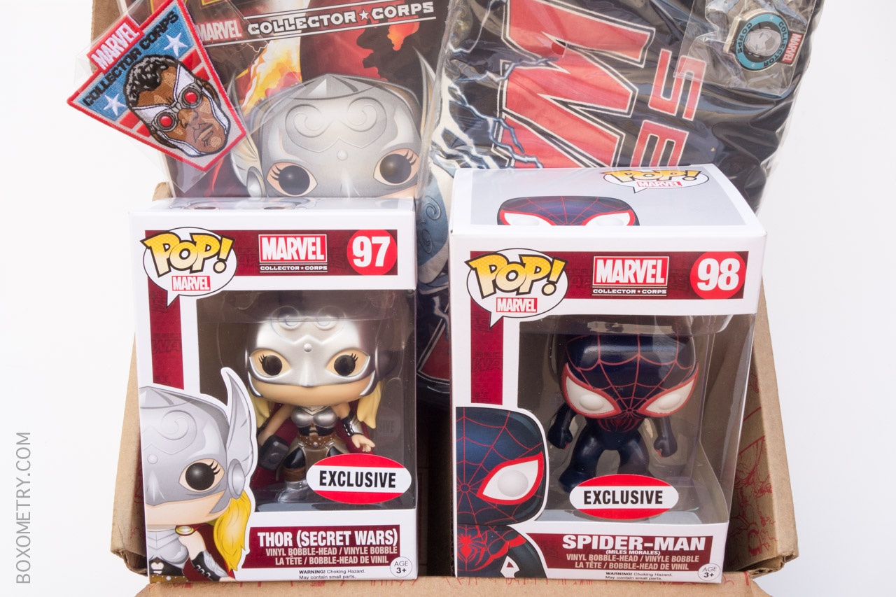 Boxometry Marvel Collector Corps August 2015 Review - Contents
