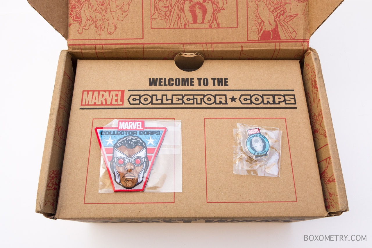 Boxometry Marvel Collector Corps August 2015 Review - Inside