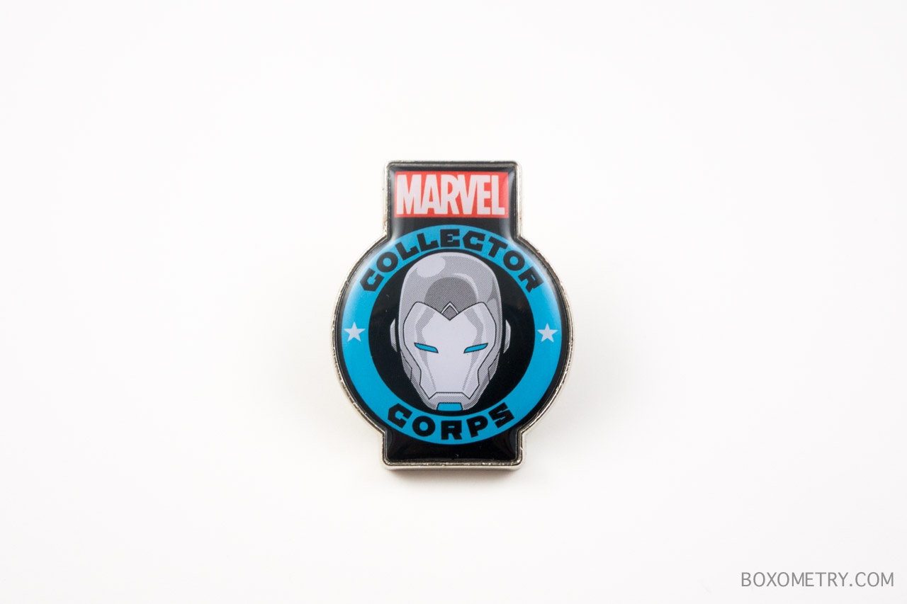 Boxometry Marvel Collector Corps August 2015 Review - Exclusive Marvel Collector Corps Pin