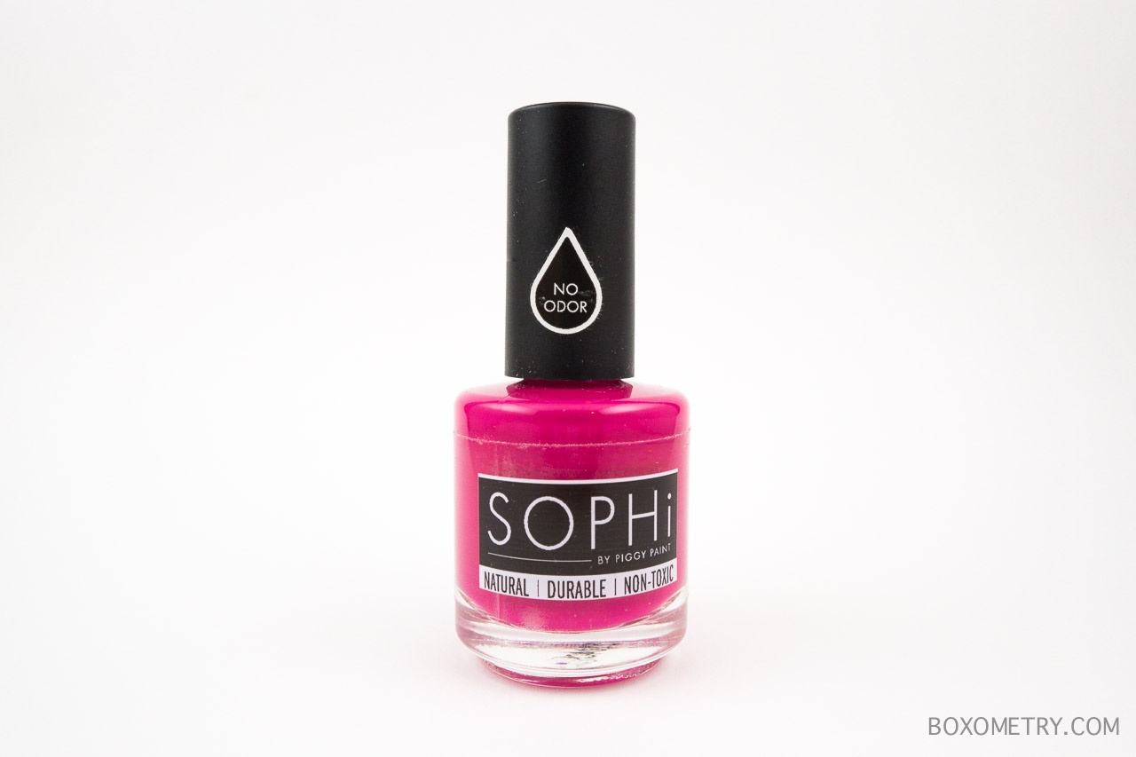Boxometry MissionCute May 2015 Review SOPHi Nail Polish in #NoFilter