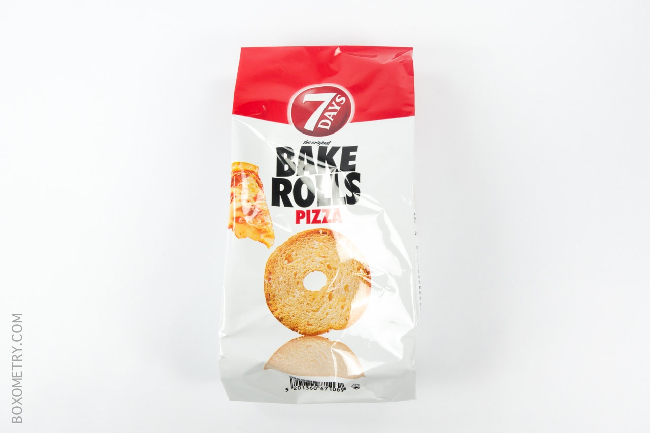 Boxometry MunchPak October 2015 Review - 7 Days Original Baked Rolls Pizza