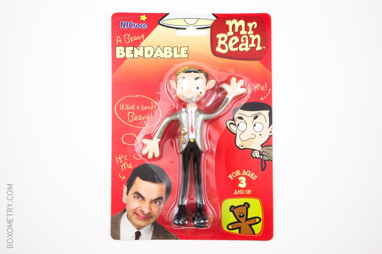 Boxometry Nerd Block June 2015 Review - Mr. Bean Bendable Figure