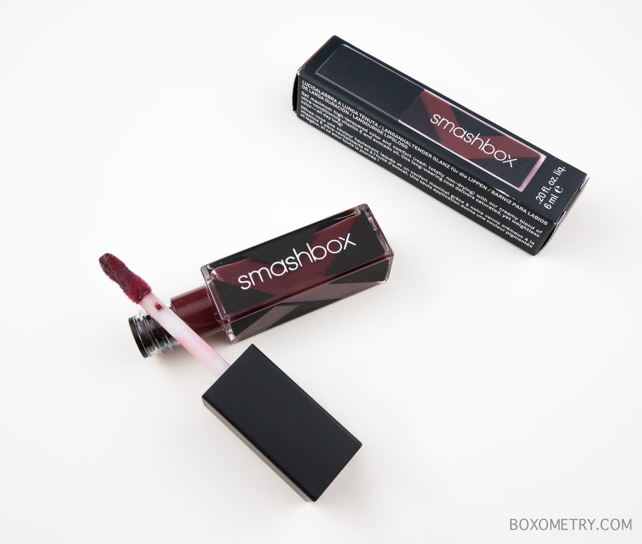 Smashbox Be Legendary Long-Wear Lip Lacquer in Bordeaux