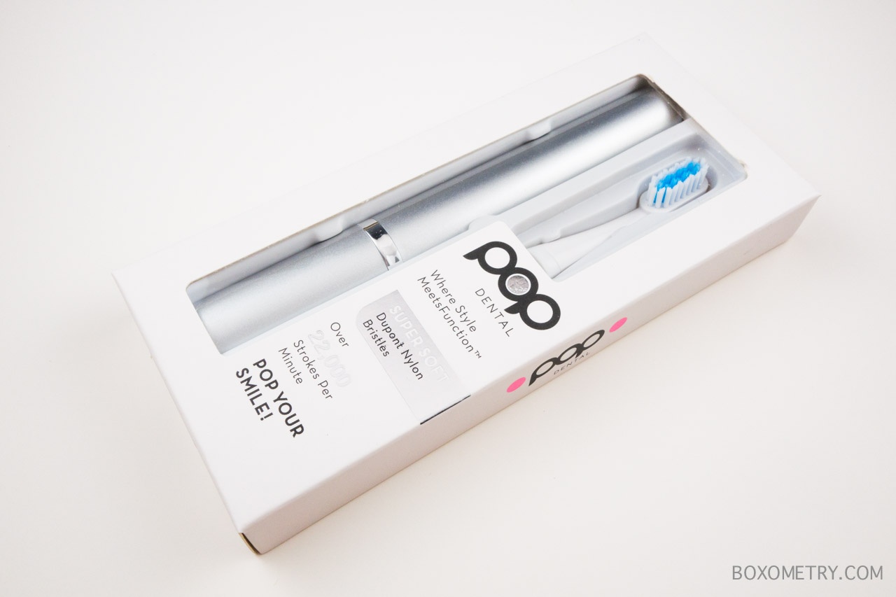 Boxometry POPSUGAR Must Have July 2015 Review - PopDental Portable Toothbrush