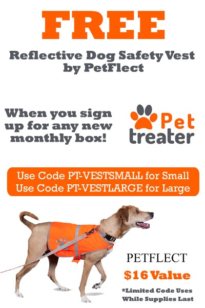 Pet Treater Free Dog Safety Vest Offer