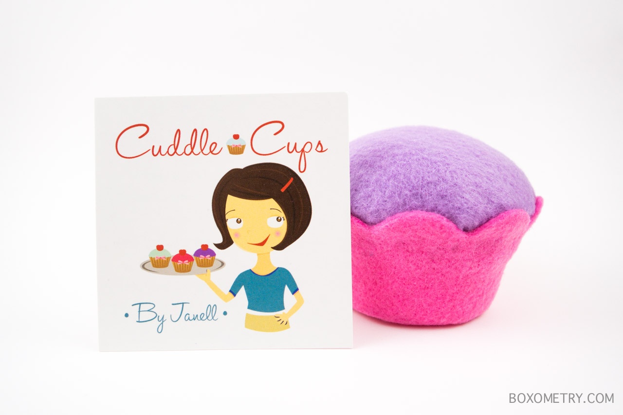 Boxometry July 2015 The Crafty Mail Review - Cupcakes (Cuddle Cups)