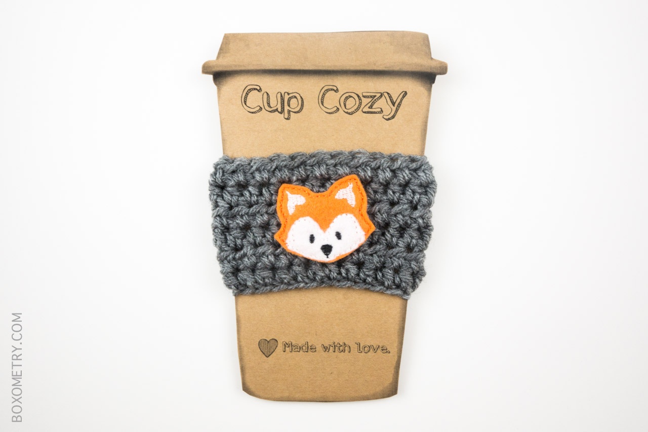 Boxometry Love The Crafty Mail July 2015 Review - Cup Cozy (CraftyCousinsSC)
